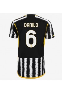 Fotbalové Dres Juventus Danilo Luiz #6 Dámské Domácí Oblečení 2023-24 Krátký Rukáv